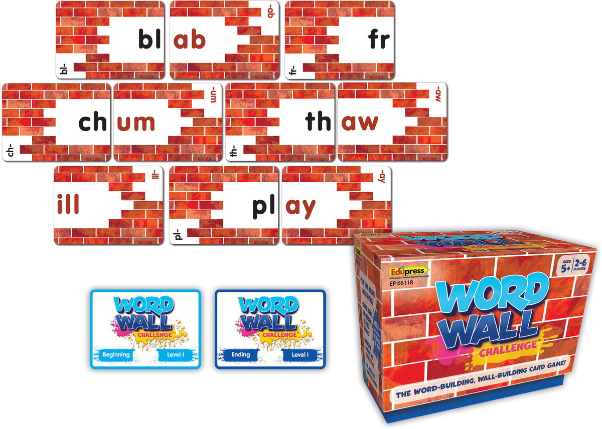 Word Wall Challenge - Card Game | National School Products