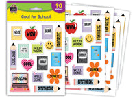 Decorative and Smelly 2 1/2" to 1/2" Stickers