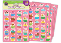 Decorative and Smelly 2 1/2" to 1/2" Stickers