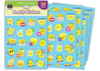 Decorative and Smelly 2 1/2" to 1/2" Stickers