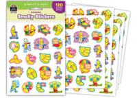Decorative and Smelly 2 1/2" to 1/2" Stickers