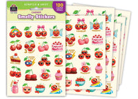 Decorative and Smelly 2 1/2" to 1/2" Stickers