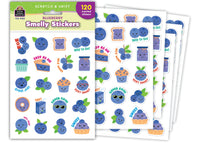 Decorative and Smelly 2 1/2" to 1/2" Stickers