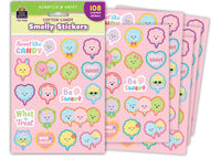 Decorative and Smelly 2 1/2" to 1/2" Stickers