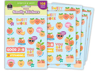 Decorative and Smelly 2 1/2" to 1/2" Stickers