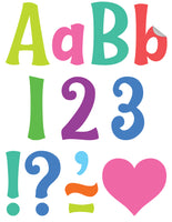 4" Decorative Self Adhesive Letters