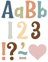 4" Decorative Self Adhesive Letters