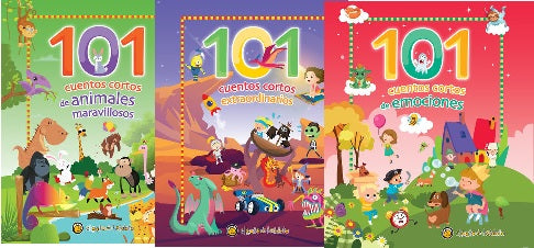101 Amazing Stories Spanish Set of 3