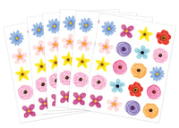 Decorative and Smelly 2 1/2" to 1/2" Stickers