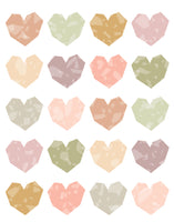 Decorative and Smelly 2 1/2" to 1/2" Stickers