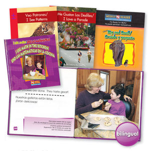 Bilingual Math Book Set  of 4