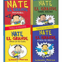 Big Nate Spanish Book Set of 4
