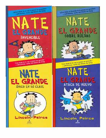 Big Nate Spanish Book Set of 4
