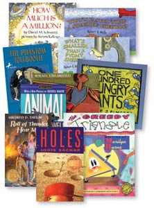 Math & Literature Library for Grades 6-8