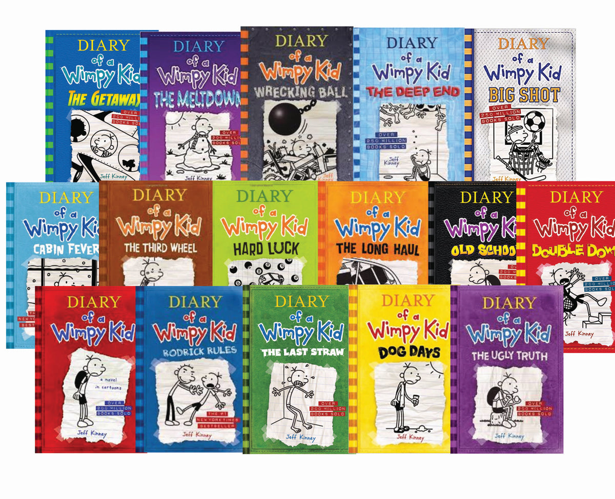 Diary of a Whimpey Kid English Set of 16 | National School Products