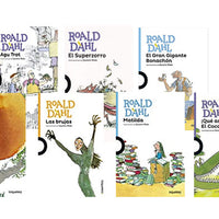 Roald Dahl Spanish Paperback Book Set 2