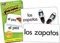 Picture Words Flash Cards English - Spanish