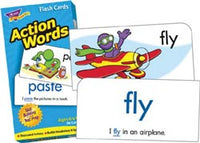 Action Words Flash Cards
