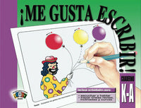 I Like to Write Spanish Grade K to 6