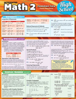Math Common Core State Standards Student Guide Grade 10