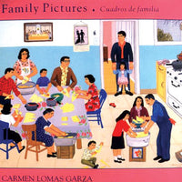 Family Pictures Bilingual Paperback Book