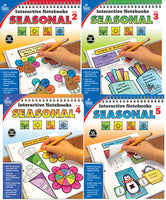 Interactive Notebooks: Seasonal Gr. 2-5