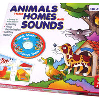 ANIMALS, THEIR HOMES & SOUNDS CD