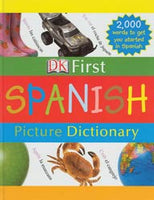 DK First Spanish Picture Dictionary Hardcover Book
