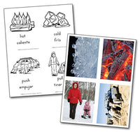 Early Learning Skills Cards Bilingual