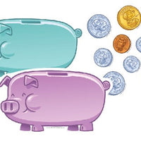 Piggy Bank Bulletin Board Accents