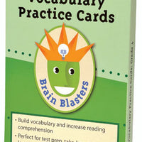 Brain Blasters Vocabulary Practice Cards Grade 4