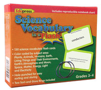Science Vocabulary in a Flash Gr. 1-6