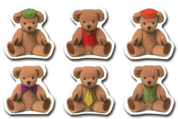 Teddy Bears Shape Stickers