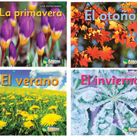 Four Super Seasons Bilingual Book Set