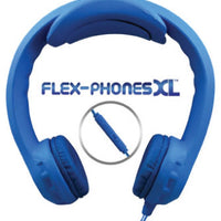 Flex-PhonesXL™ Blue Headphones