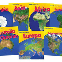 Explore The Continents Spanish Book Set