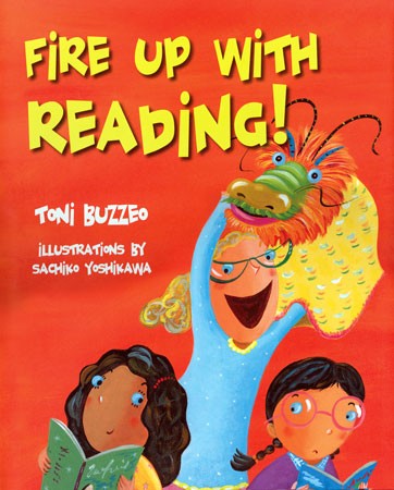 Fire Up with Reading Hardcover Book