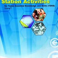 Math Station Activities for TEKS Math Grade 7 Book