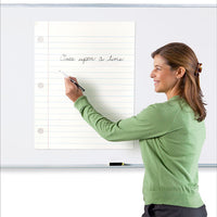 Magnetic Demo Notebook Paper Sheet