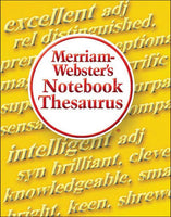 Merriam-Webster's Notebook Reference Books
