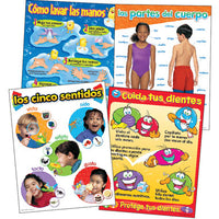 Health Charts Set Spanish