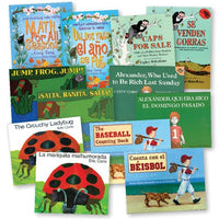 Math Literature Book Set in English and Spanish