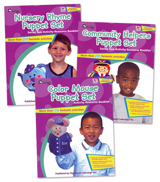 Puppet Activity Resource Books Set