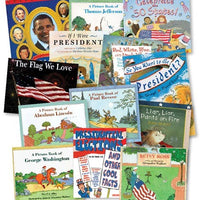 Presidents' Day and Patriotic Literature Set