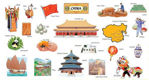 China Word Wall Bulletin Board