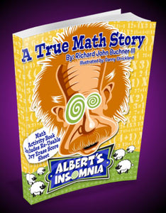 Albert's Insomnia: True Math Story Paperback Book