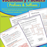 Vocabulary Packets: Prefixes & Suffixes