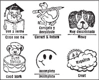 Bilingual Teacher Stamps