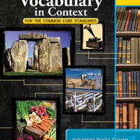 Vocabulary in Context for the Common Core Standards Grade 8
