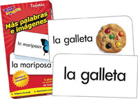 Picture Words Flash Cards English - Spanish